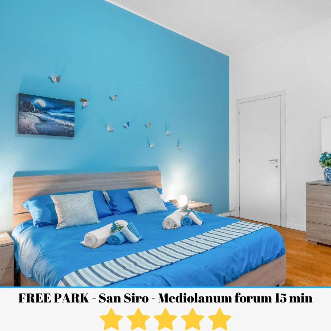 Free Park- San Siro - Mediolanum Forum 15 Min מראה חיצוני תמונה